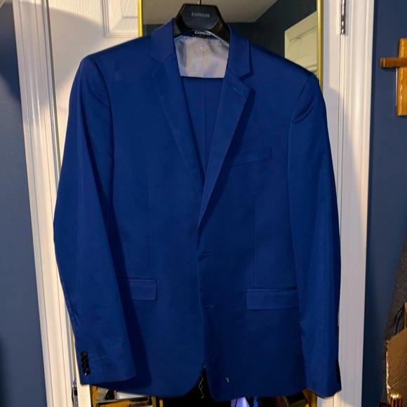 Modern Blue Suit